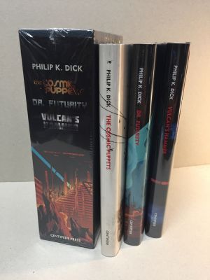 Philip K. Dick Slipcased Set of 3 Titles: The Cosmic Puppets, Vulcan's Hammer and Dr.Futurity